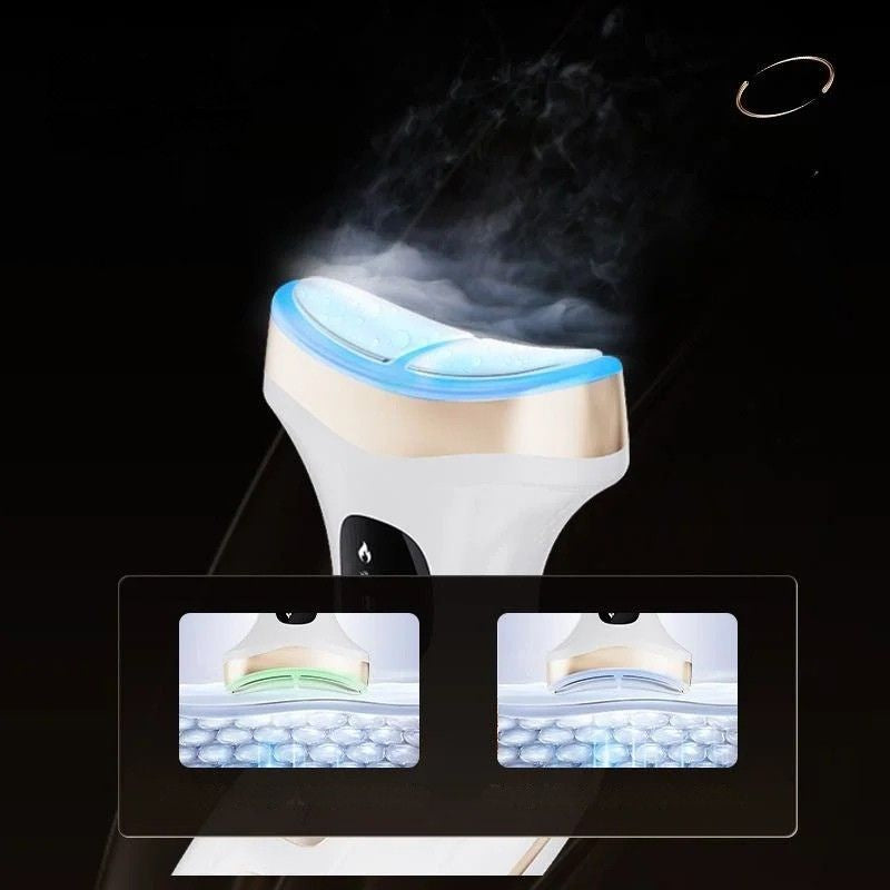 appareil LED facial massage, vibration et rayonnement pour une peau éclatante et sans ride